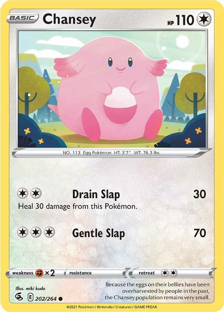 Chansey (202/264) [Sword & Shield: Fusion Strike] | Gam3 Escape