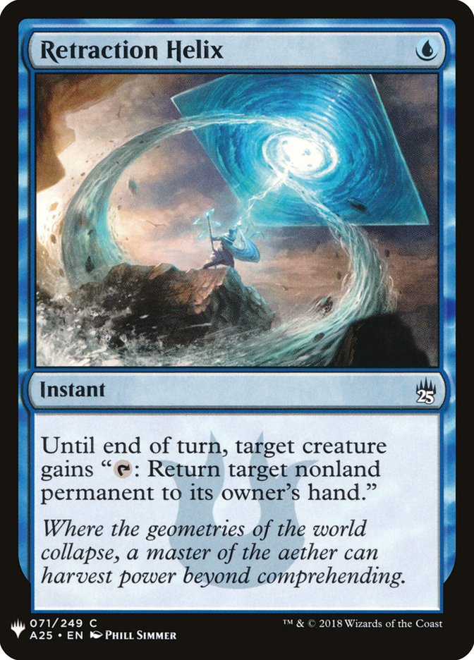 Retraction Helix [Mystery Booster] | Gam3 Escape