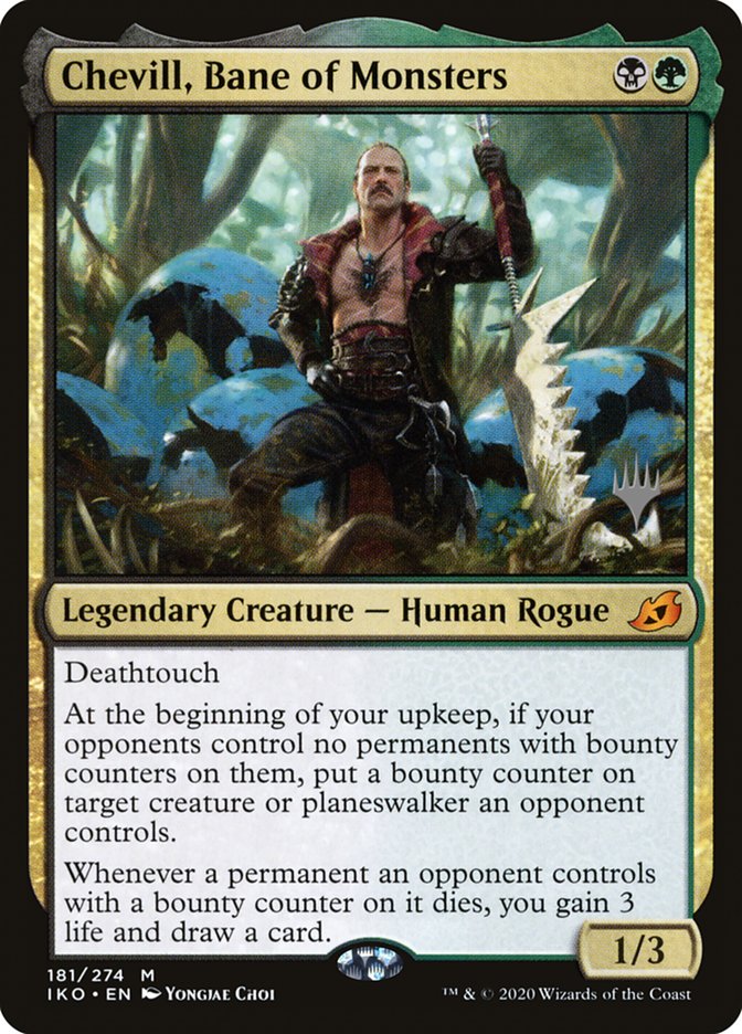 Chevill, Bane of Monsters (Promo Pack) [Ikoria: Lair of Behemoths Promos] | Gam3 Escape