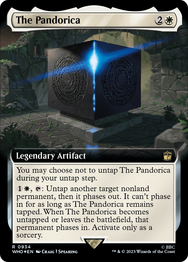 The Pandorica (Extended Art) (Surge Foil) [Doctor Who] | Gam3 Escape