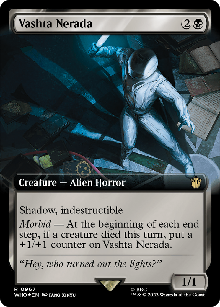 Vashta Nerada (Extended Art) (Surge Foil) [Doctor Who] | Gam3 Escape