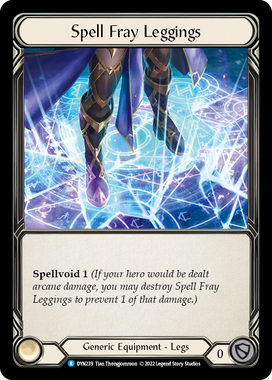 Spell Fray Leggings [DYN239] (Dynasty)  Rainbow Foil | Gam3 Escape