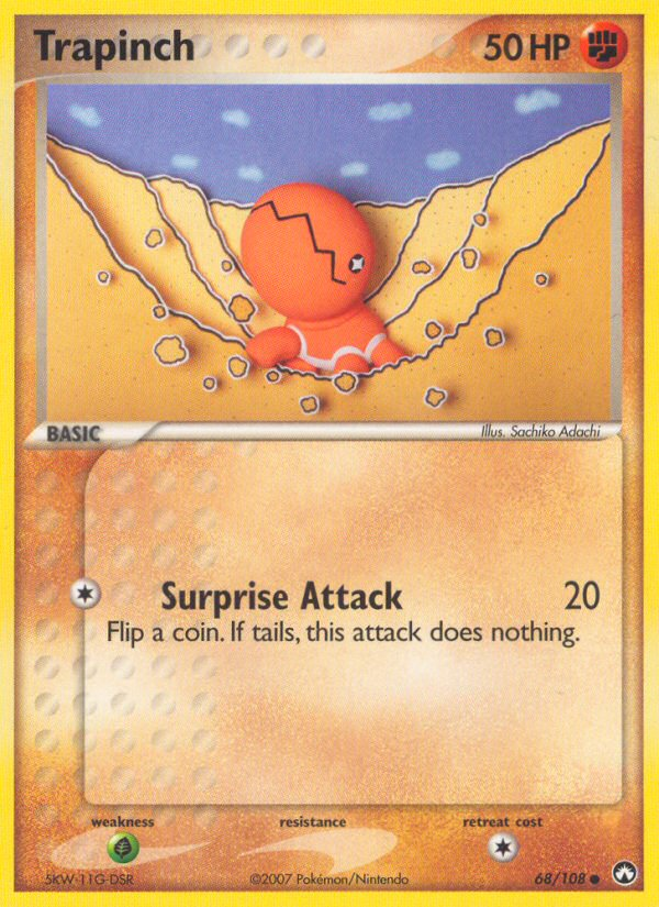 Trapinch (68/108) [EX: Power Keepers] | Gam3 Escape