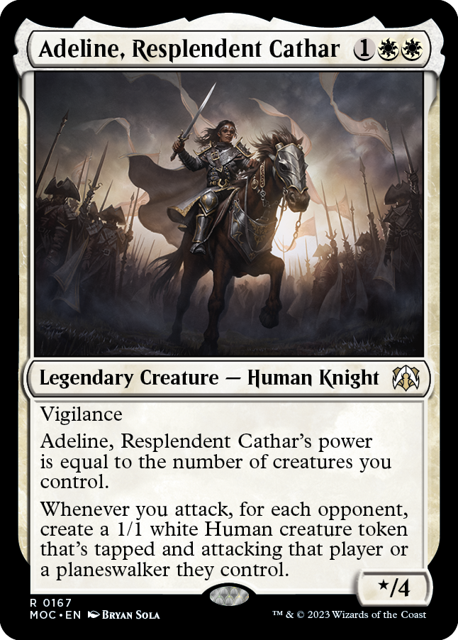 Adeline, Resplendent Cathar [March of the Machine Commander] | Gam3 Escape