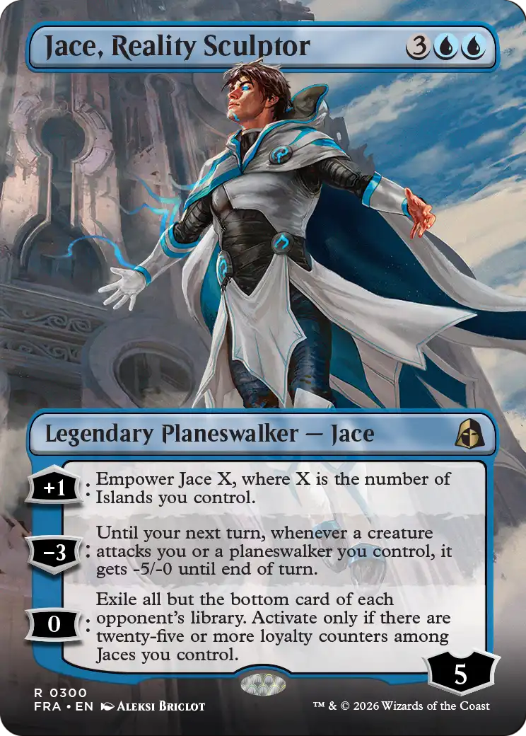 Jace, Reality Sculptor (Borderless) [Reality Fracture] | Gam3 Escape
