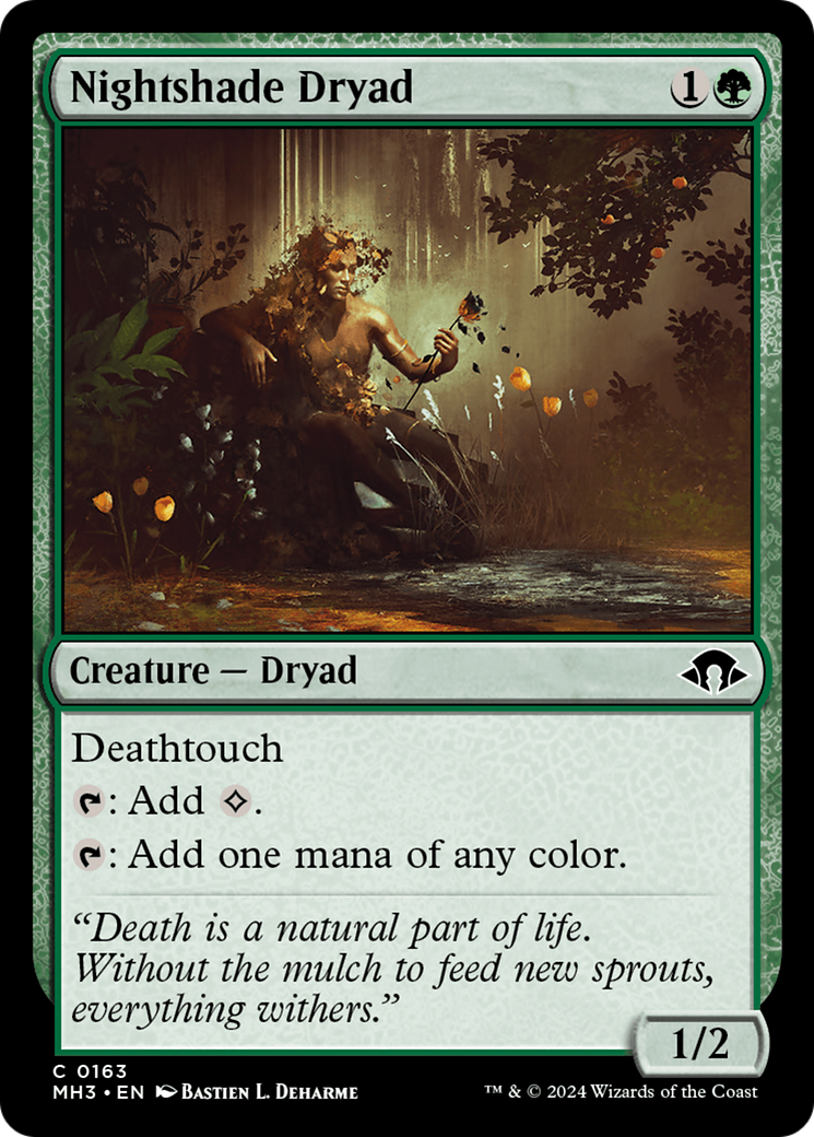 Nightshade Dryad [Modern Horizons 3] | Gam3 Escape