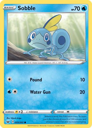 Sobble (055/202) (Premium Collection) [Sword & Shield: Base Set] | Gam3 Escape