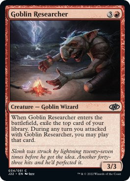 Goblin Researcher [Jumpstart 2022] | Gam3 Escape
