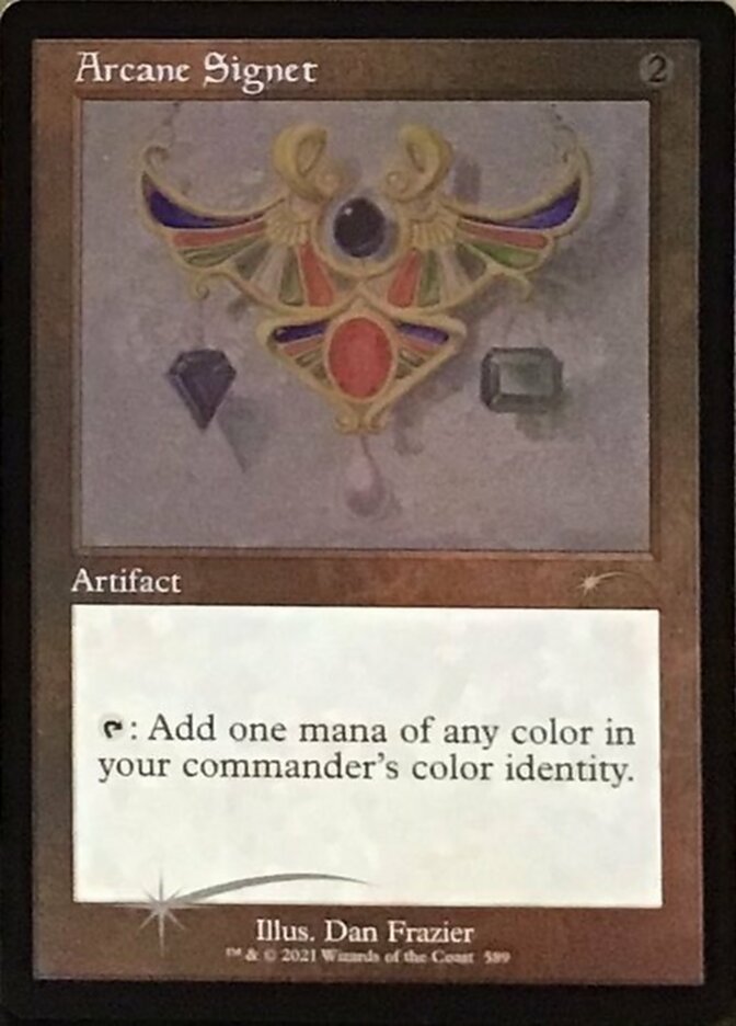 Arcane Signet (Retro) (Foil Etched) [Secret Lair Drop Promos] | Gam3 Escape