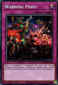 Warning Point [PHRA-EN078] Secret Rare | Gam3 Escape