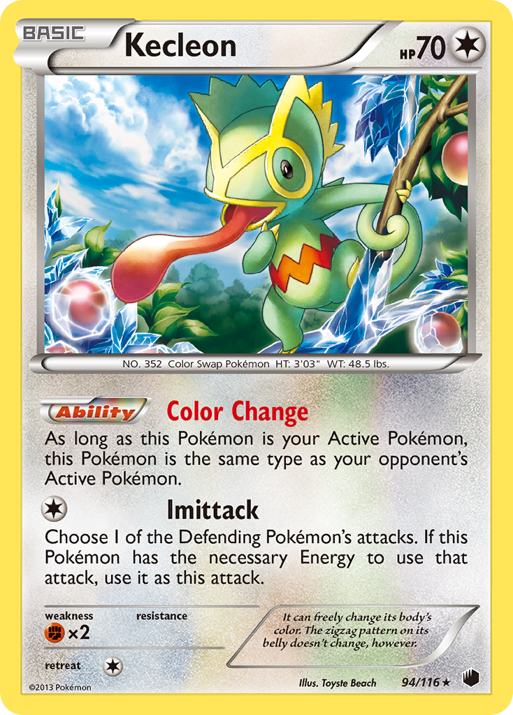 Kecleon (94/116) [Black & White: Plasma Freeze] | Gam3 Escape