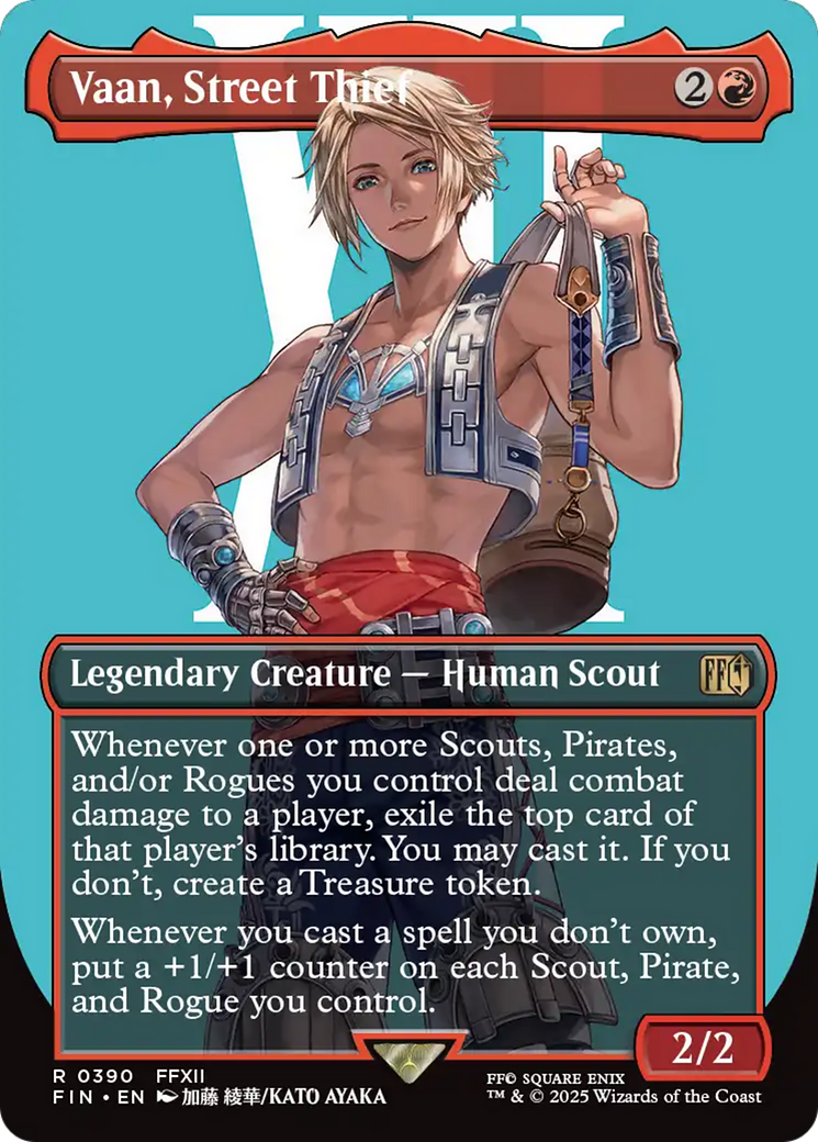 Vaan, Street Thief (Borderless) [FINAL FANTASY] | Gam3 Escape