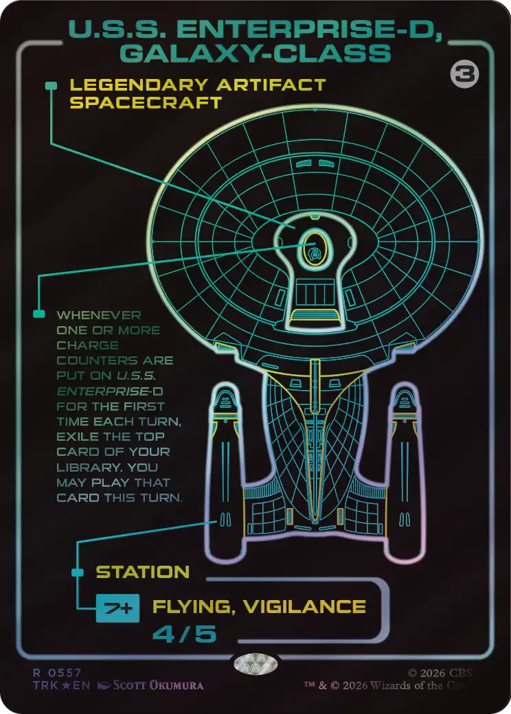 U.S.S. Enterprise-D, Galaxy-Class (Showcase) [Star Trek] | Gam3 Escape