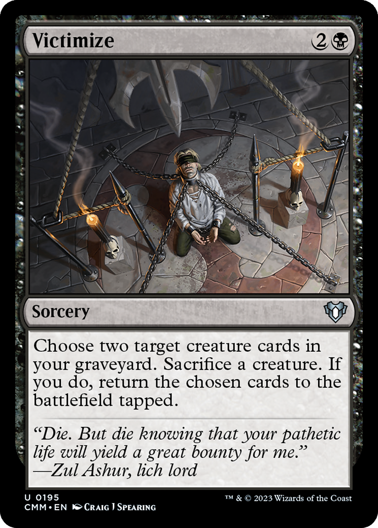 Victimize [Commander Masters] | Gam3 Escape