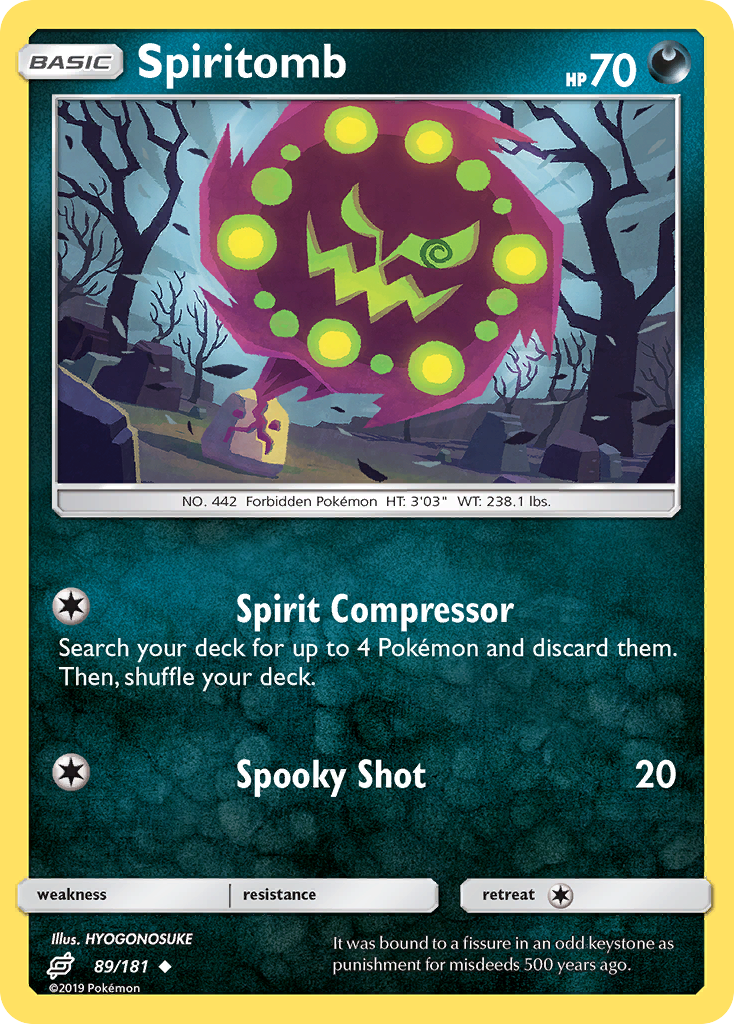 Spiritomb (89/181) [Sun & Moon: Team Up] | Gam3 Escape