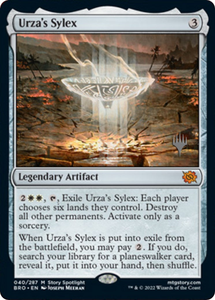 Urza's Sylex (Promo Pack) [The Brothers' War Promos] | Gam3 Escape