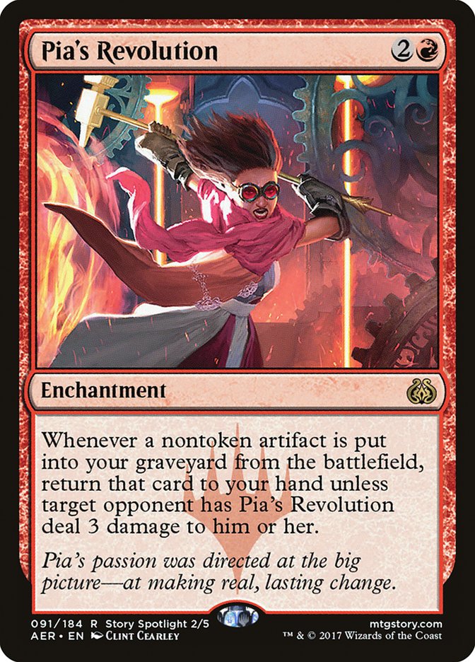 Pia's Revolution [Aether Revolt] | Gam3 Escape