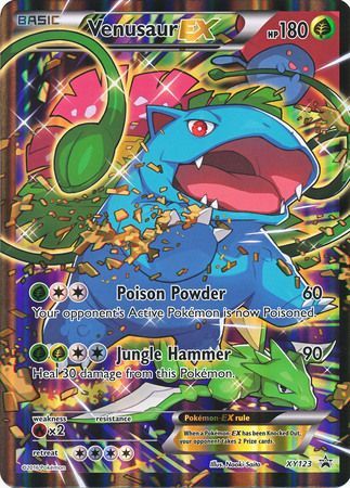 Venusaur EX (XY123) (Jumbo Card) [XY: Black Star Promos] | Gam3 Escape