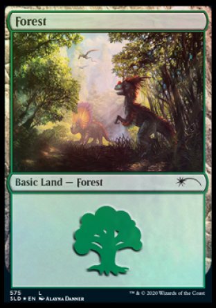 Forest (Dinosaurs) (575) [Secret Lair Drop Promos] | Gam3 Escape