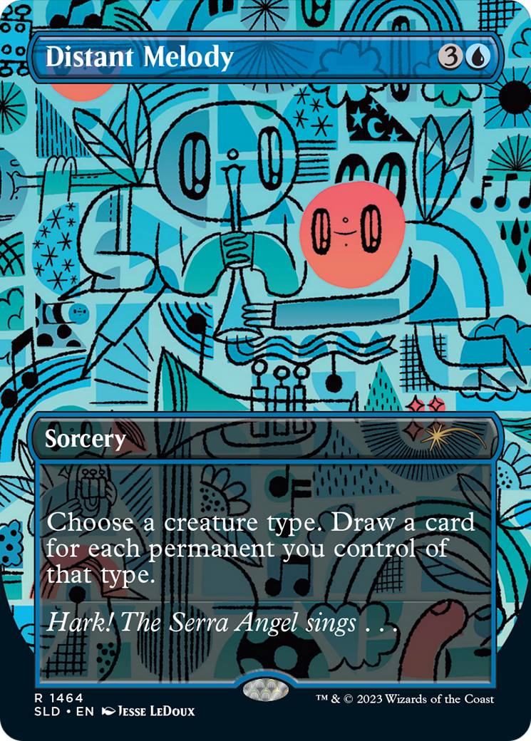 Distant Melody (Rainbow Foil) [Secret Lair Drop Series] | Gam3 Escape