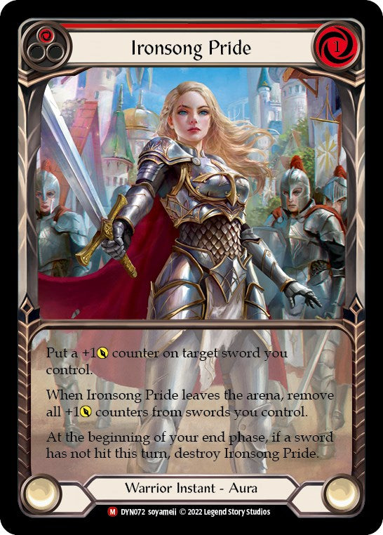 Ironsong Pride (Extended Art) [DYN072] (Dynasty)  Rainbow Foil | Gam3 Escape