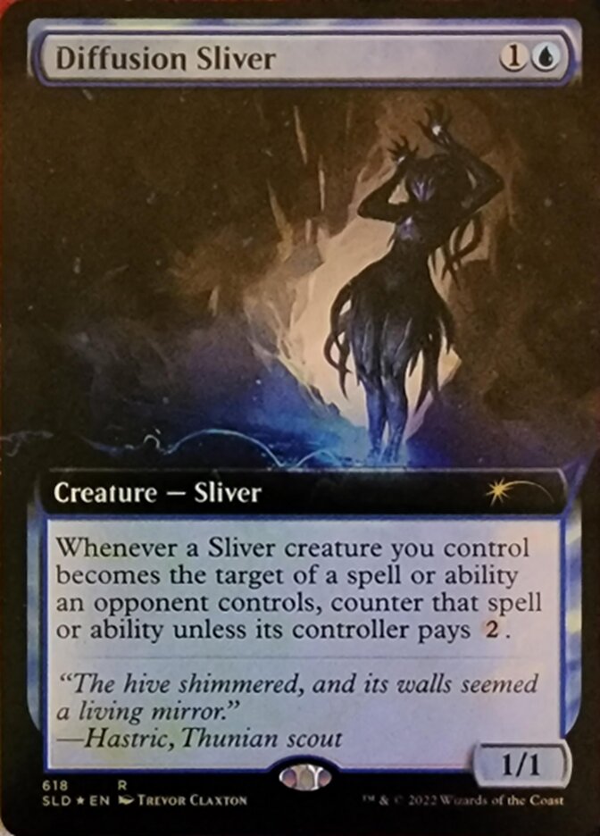 Diffusion Sliver (Extended Art) [Secret Lair Drop Promos] | Gam3 Escape