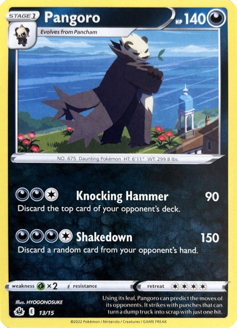 Pangoro (13/15) [McDonald's Promos: Match Battle] | Gam3 Escape