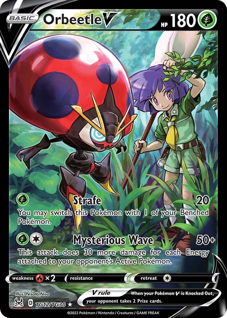 Orbeetle V (TG12/TG30) [Sword & Shield: Lost Origin] | Gam3 Escape