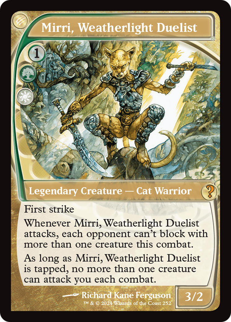 Mirri, Weatherlight Duelist (Future Sight) [Mystery Booster 2] | Gam3 Escape