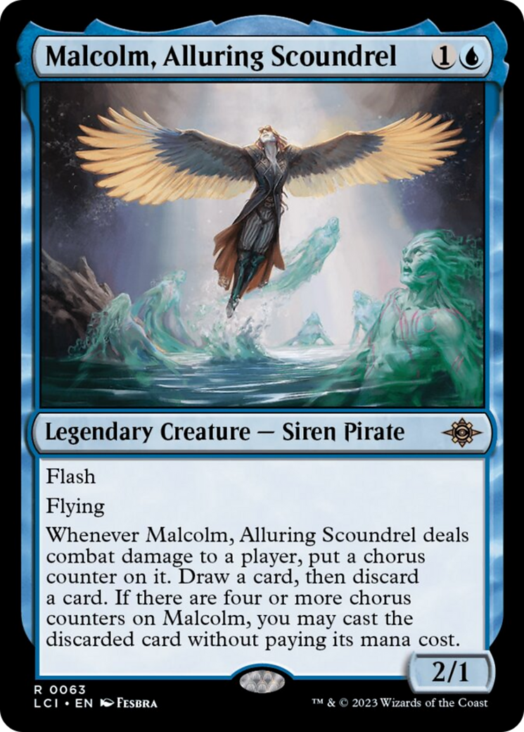 Malcolm, Alluring Scoundrel [The Lost Caverns of Ixalan] | Gam3 Escape