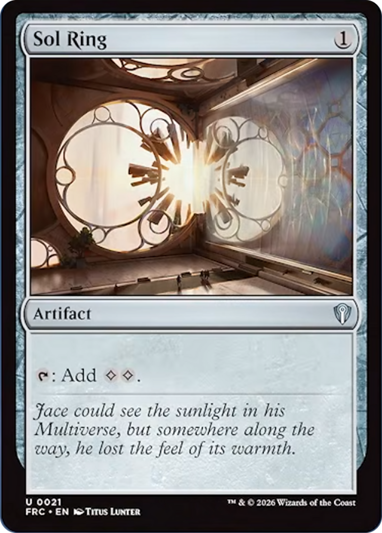 Sol Ring [Reality Fracture Commander] | Gam3 Escape