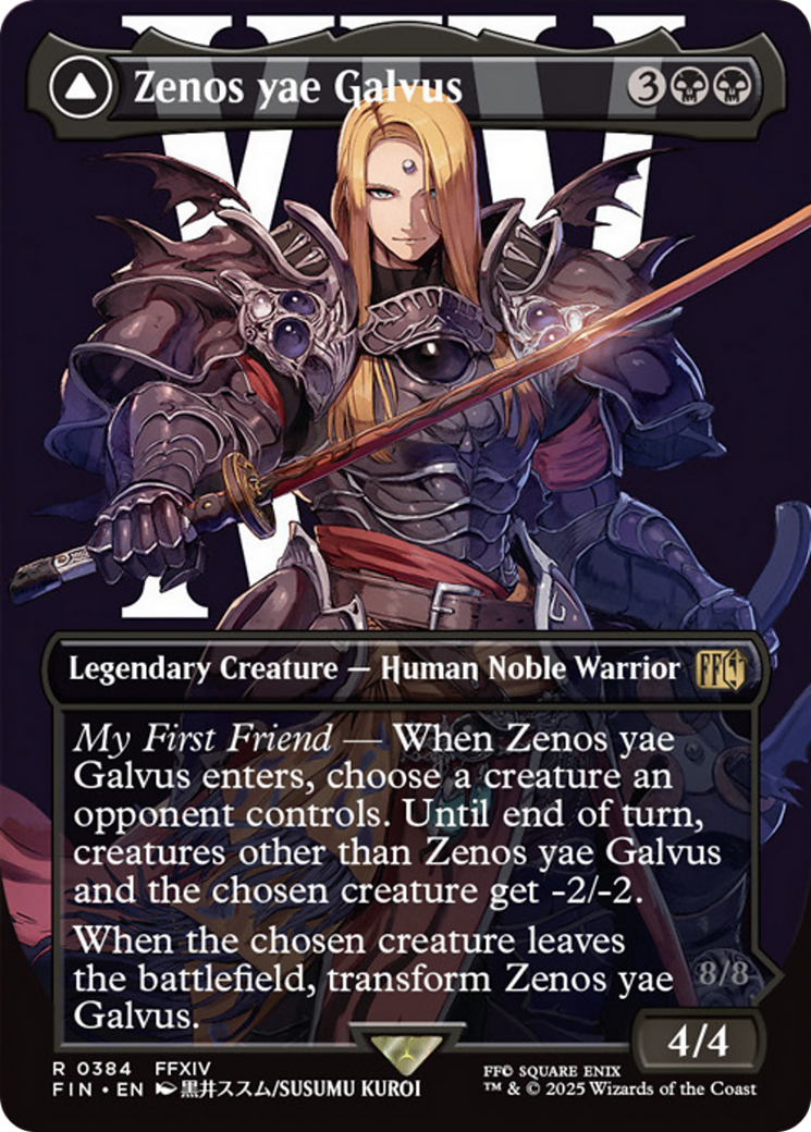 Zenos yae Galvus // Shinryu, Transcendent Rival (Borderless) [FINAL FANTASY] | Gam3 Escape