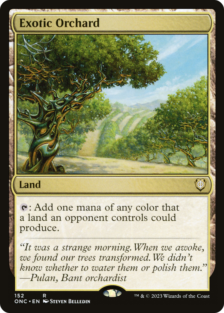 Exotic Orchard [Phyrexia: All Will Be One Commander] | Gam3 Escape