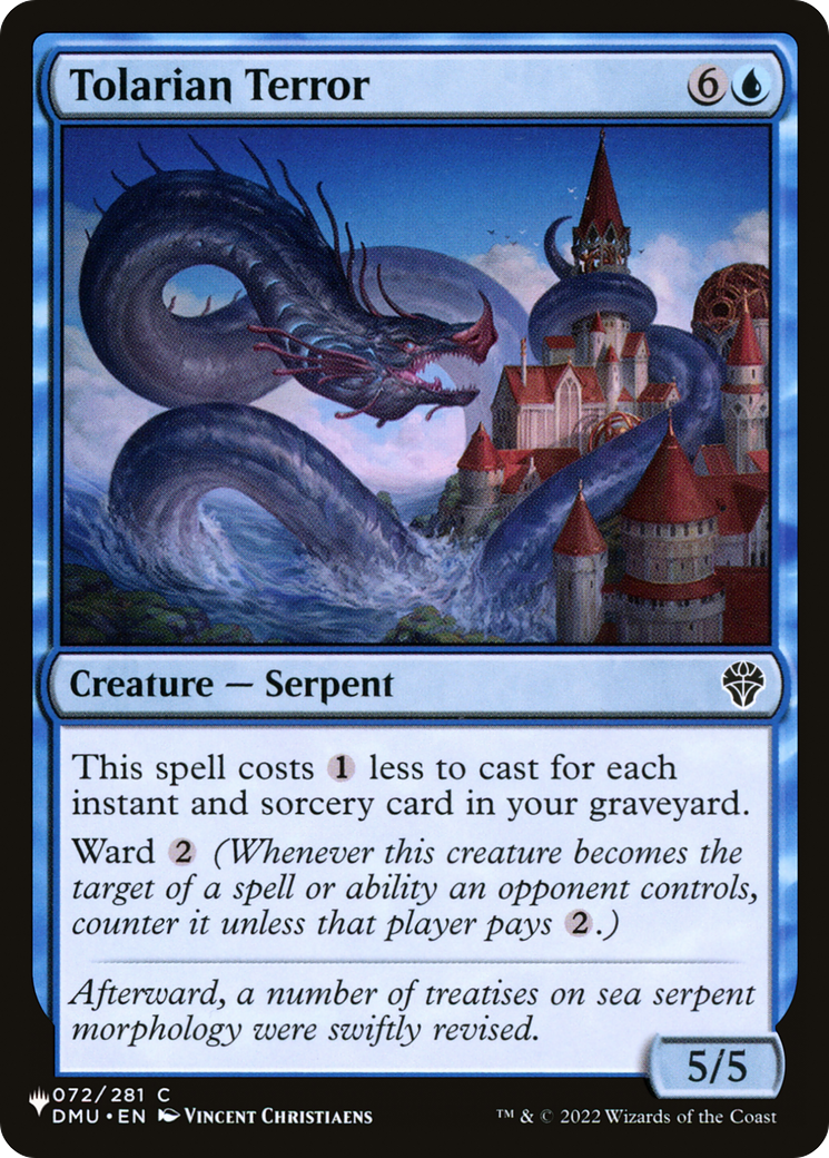 Tolarian Terror [The List Reprints] | Gam3 Escape