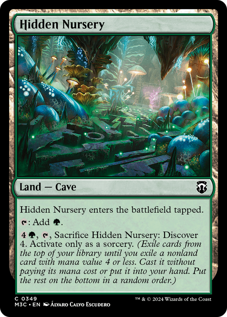 Hidden Nursery (Ripple Foil) [Modern Horizons 3 Commander] | Gam3 Escape