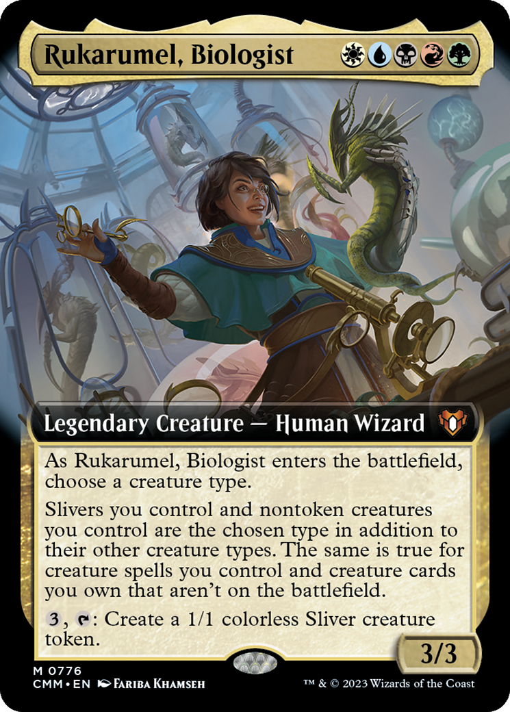 Rukarumel, Biologist (Extended Art) [Commander Masters] | Gam3 Escape