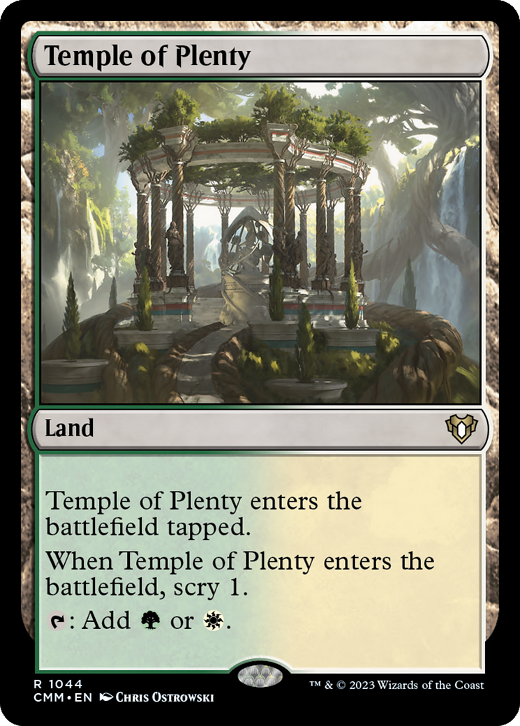 Temple of Plenty [Commander Masters] | Gam3 Escape