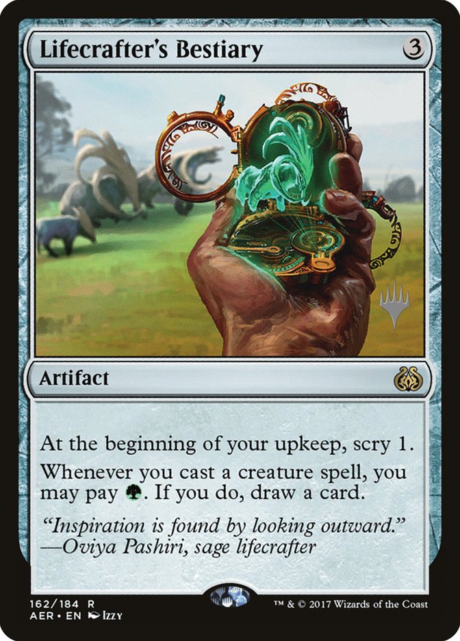 Lifecrafter's Bestiary (Promo Pack) [Aether Revolt Promos] | Gam3 Escape