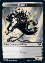Inkling // Treasure Double-Sided Token [Strixhaven: School of Mages Tokens] | Gam3 Escape