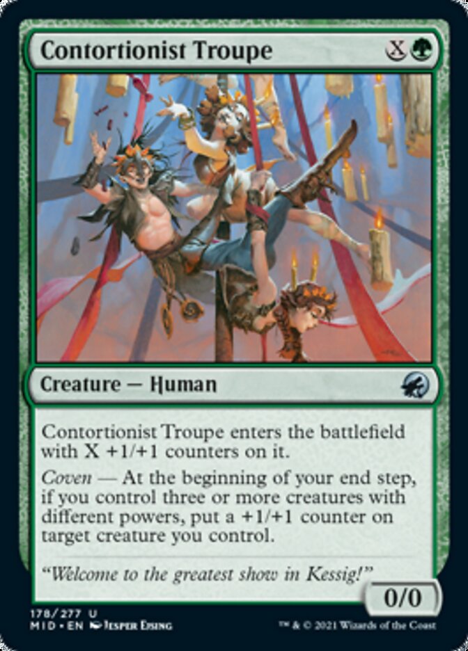 Contortionist Troupe [Innistrad: Midnight Hunt] | Gam3 Escape