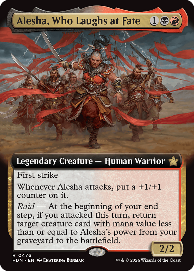 Alesha, Who Laughs at Fate (Extended Art) [Foundations] | Gam3 Escape