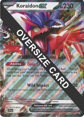 Koraidon ex (125/198) (Jumbo Card) [Scarlet & Violet: Base Set] | Gam3 Escape