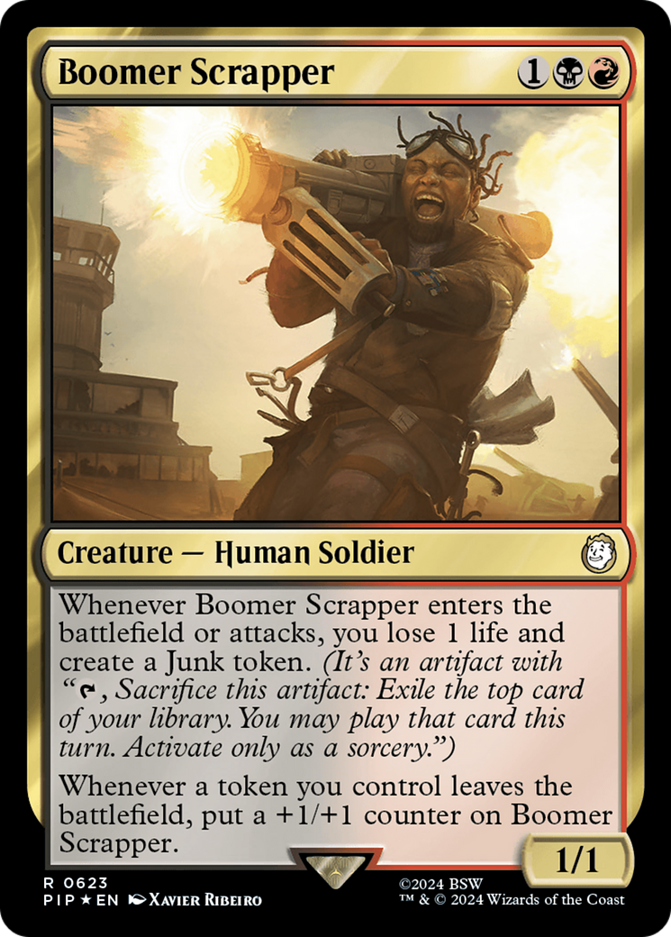 Boomer Scrapper (Surge Foil) [Fallout] | Gam3 Escape