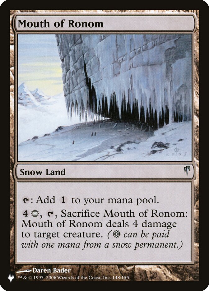 Mouth of Ronom [The List] | Gam3 Escape