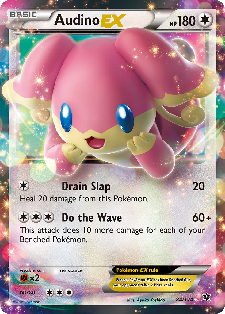 Audino EX (84/124) [XY: Fates Collide] | Gam3 Escape