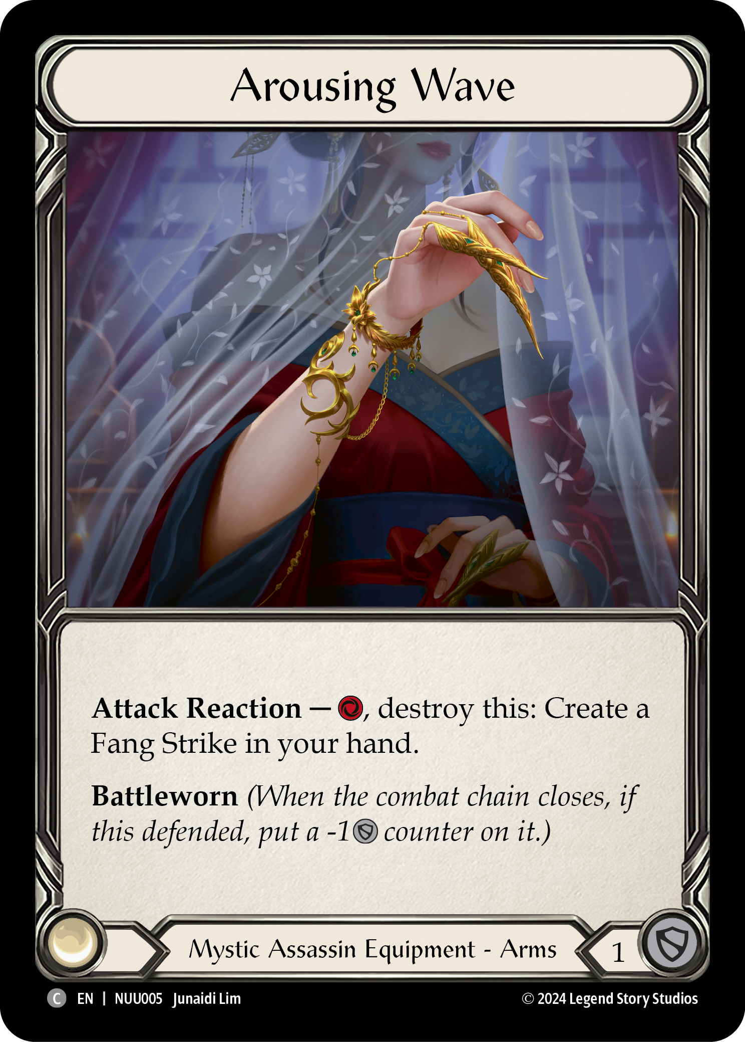 Arousing Wave [NUU005] (Part the Mistveil Nuu Blitz Deck) | Gam3 Escape