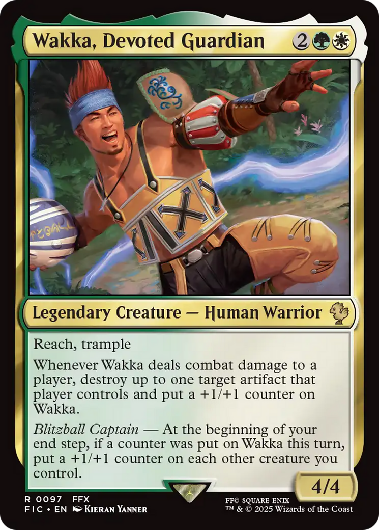 Wakka, Devoted Guardian [FINAL FANTASY Commander] | Gam3 Escape