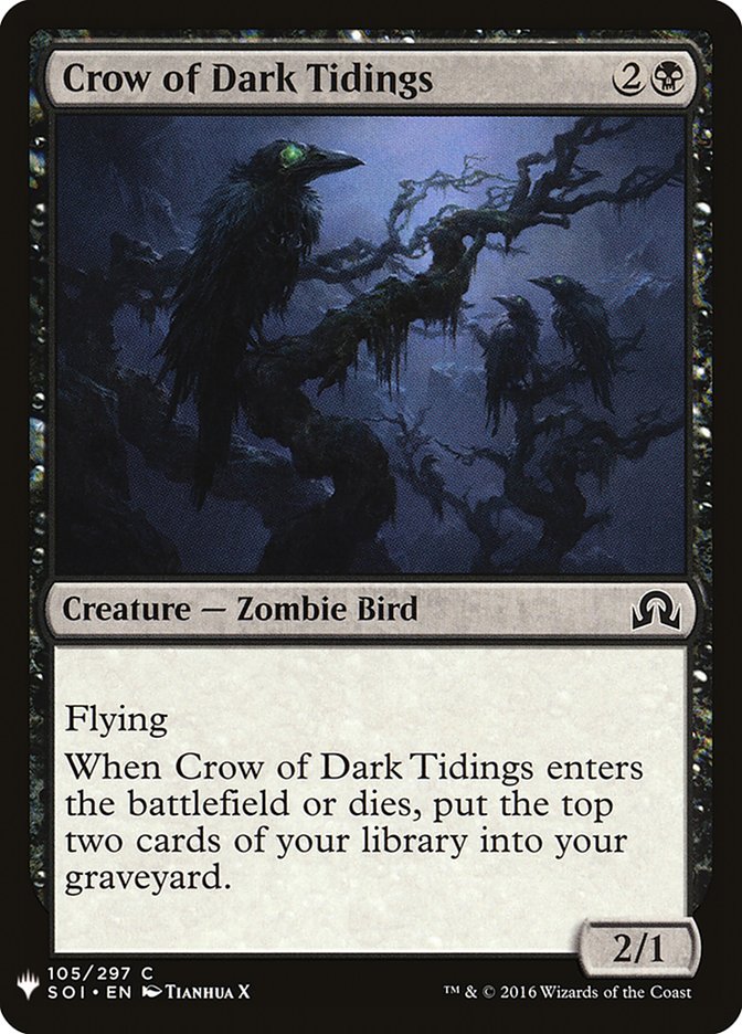 Crow of Dark Tidings [Mystery Booster] | Gam3 Escape