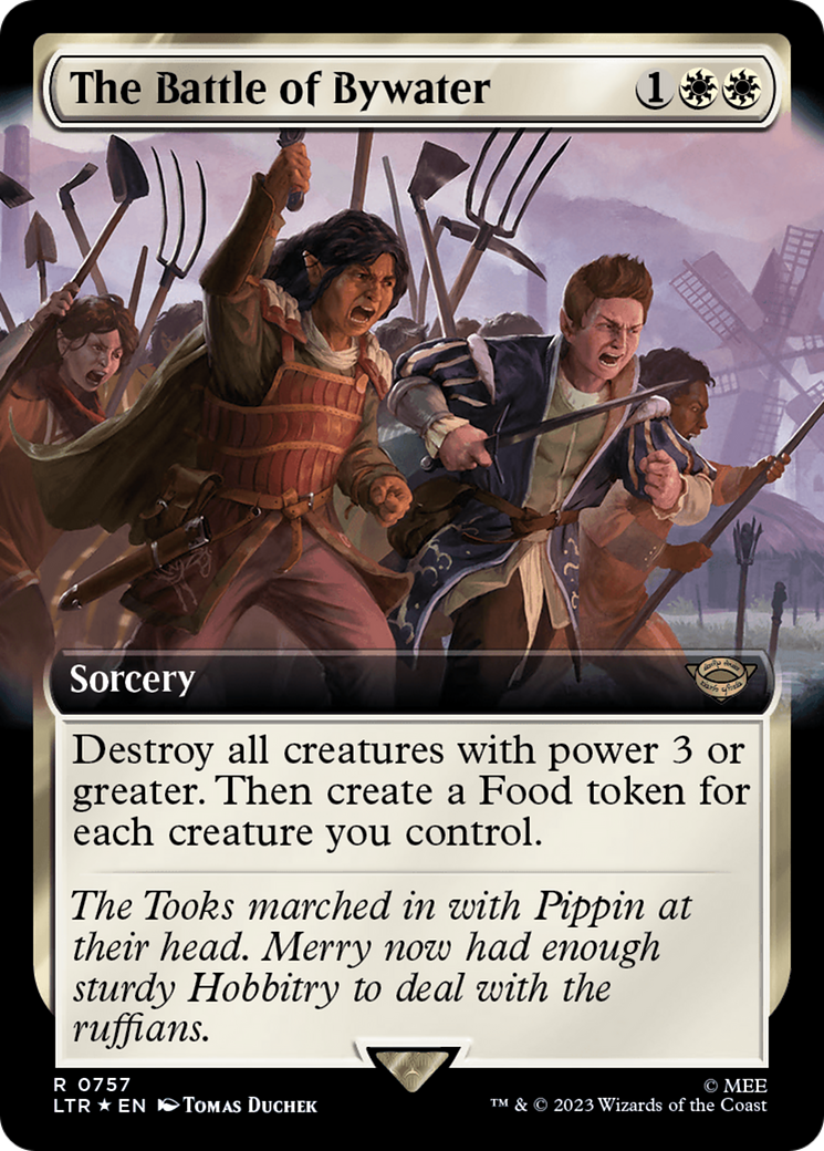 The Battle of Bywater (Extended Art) (Surge Foil) [The Lord of the Rings: Tales of Middle-Earth] | Gam3 Escape