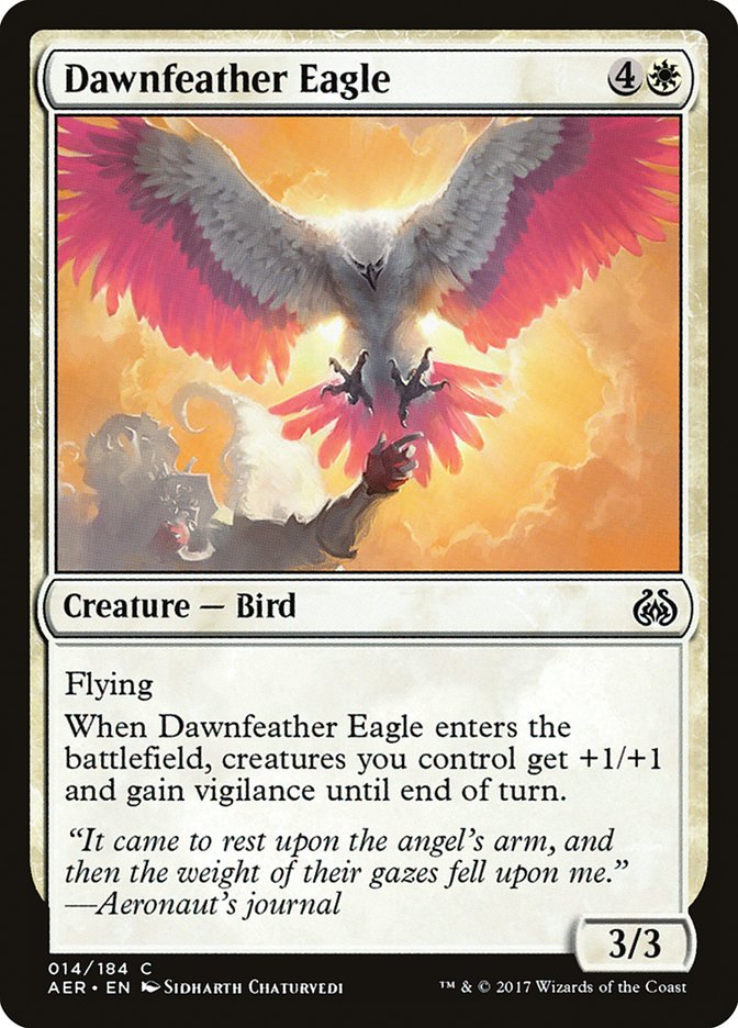 Dawnfeather Eagle [Aether Revolt] | Gam3 Escape